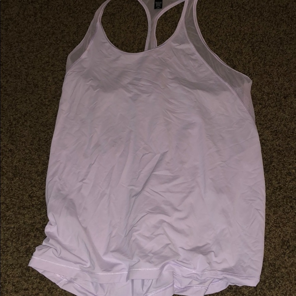 Pink tank top